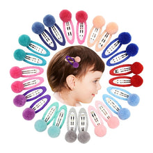 Charger l&#39;image dans la galerie, Pinces à cheveux enfants - lot de 24 pièces